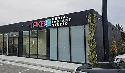outside view of Take 2 Dental Implant Studio
